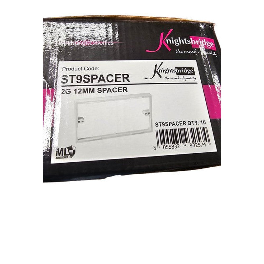 10 Box Knightsbridge 2G 12mm Spacers