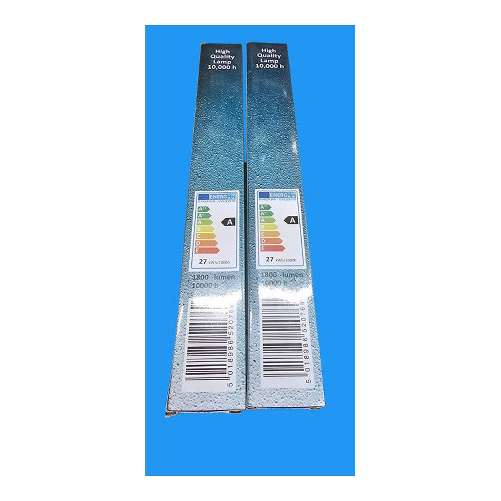 2G11 L Type 24W 4 Pin Crompton Compact Fluorescent Tube 1800lm