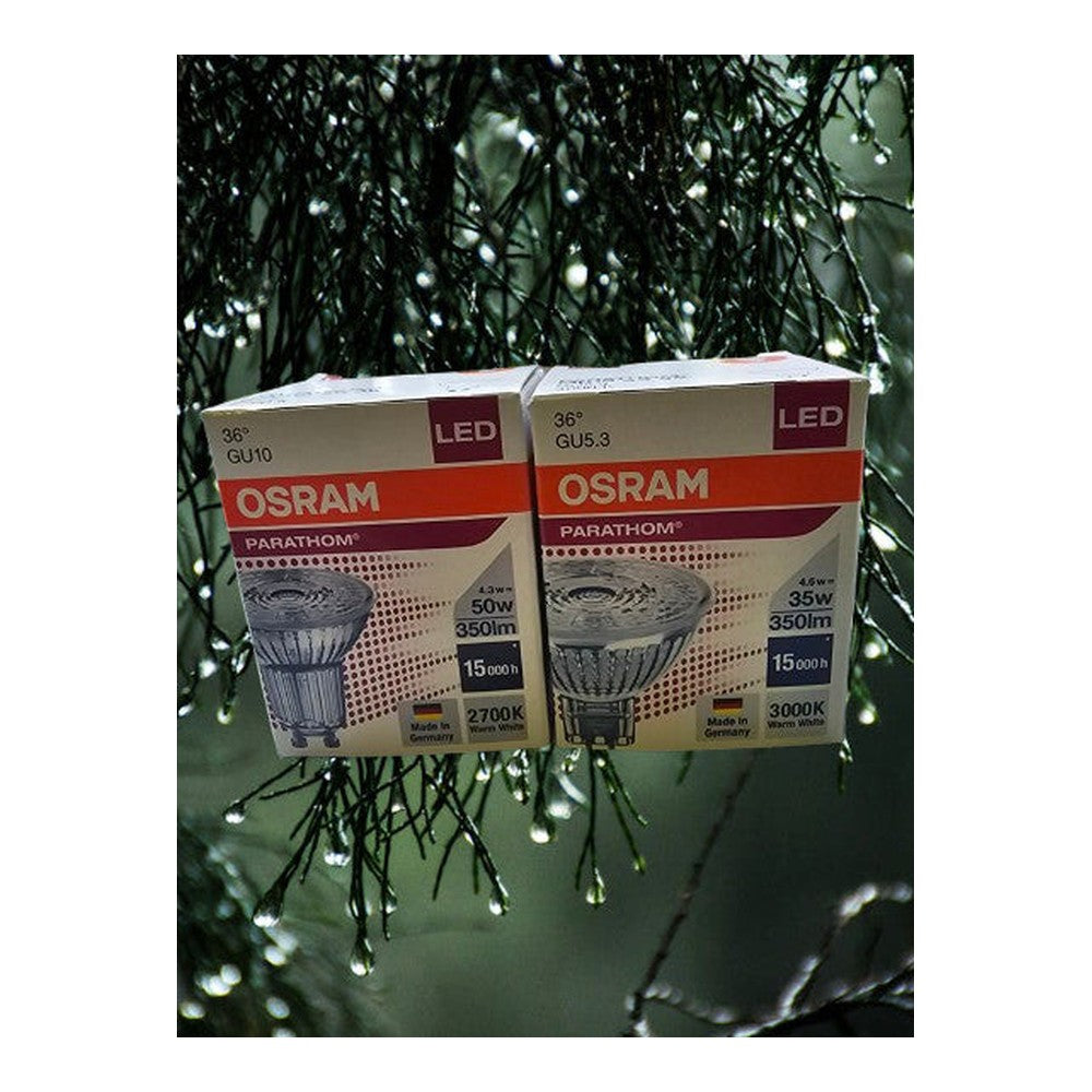2 x Osram LED Parathom Various GU10 GU5.3 Bulb Lamp PAR16 MR16 Warm White 4.3/5W