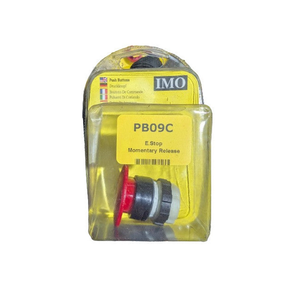 IMO Pushbutton Red Mushroom - PB09C