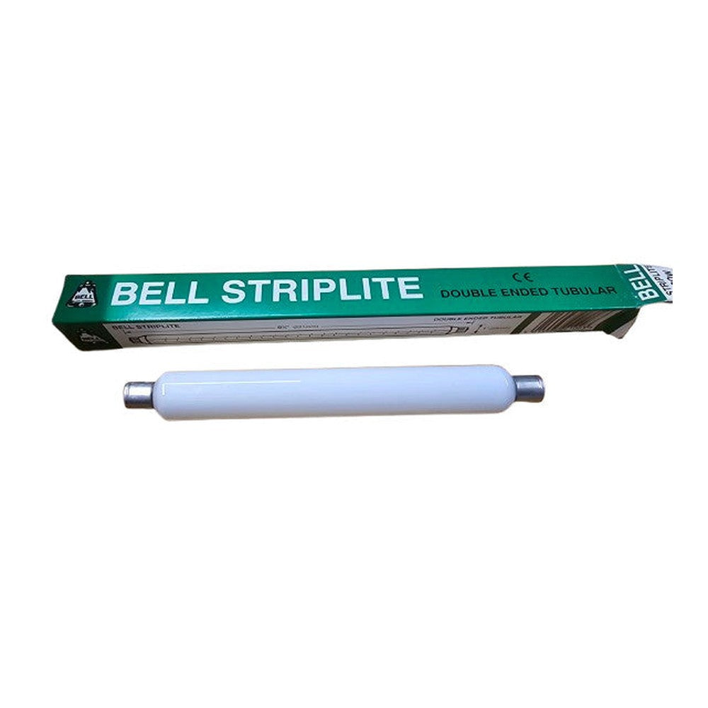 2 x BELL Striplite Double Ended Tubular Opal 221mm 240v 60w