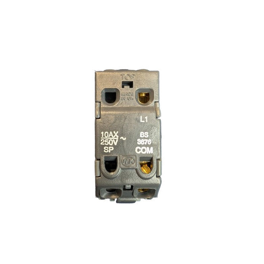 Mk K4881 10A Grid Switch Brushed Chrome