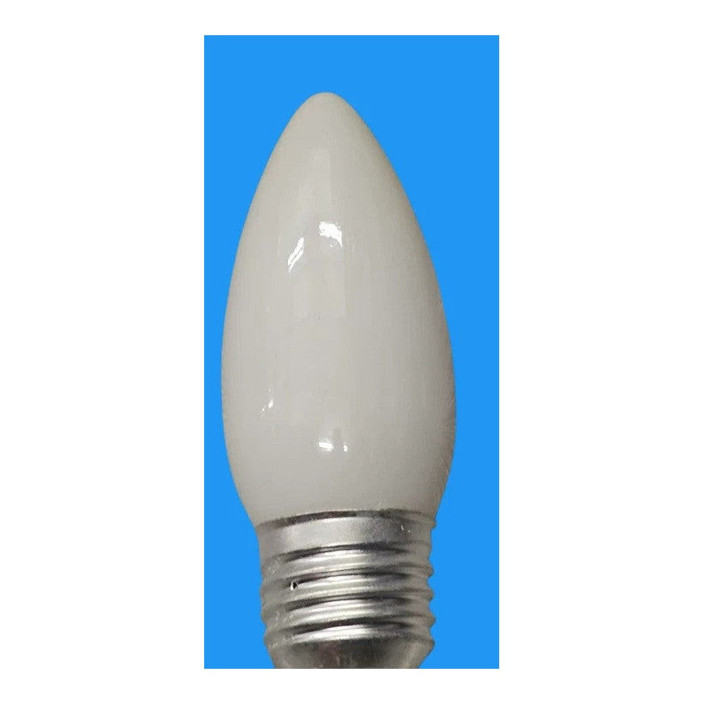 E27 25w Opal or Clear Candle Bulb Lamp Screw Cap Pluslite