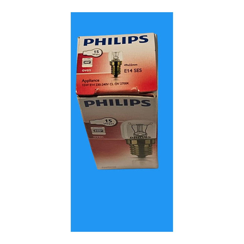 E14 SES 15W Genuine Philips Oven Bulb ( Pack of 3 ) Incandescent Lamp
