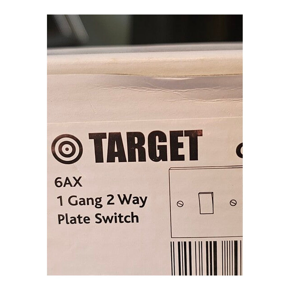 Target 6AX 1 Gang 2 Way Plate Switch GT12