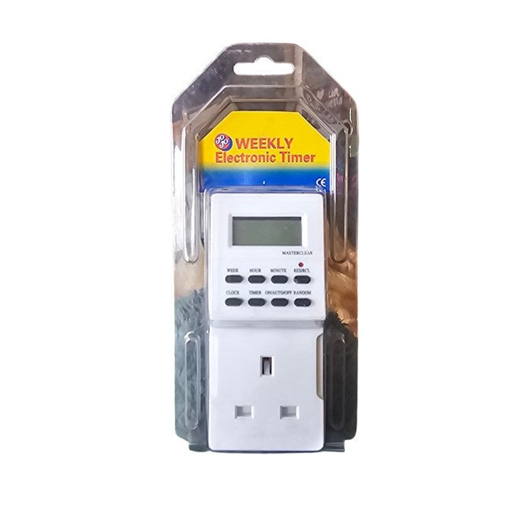 7 Day Weekly Electronic Timer 8 on/off in 7 Days