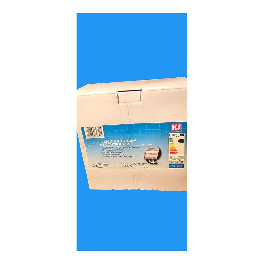 Kingshield ALPL254HF IP54 Sign light 2 x 26W PL Bulb HF Control Gear Greenbrook