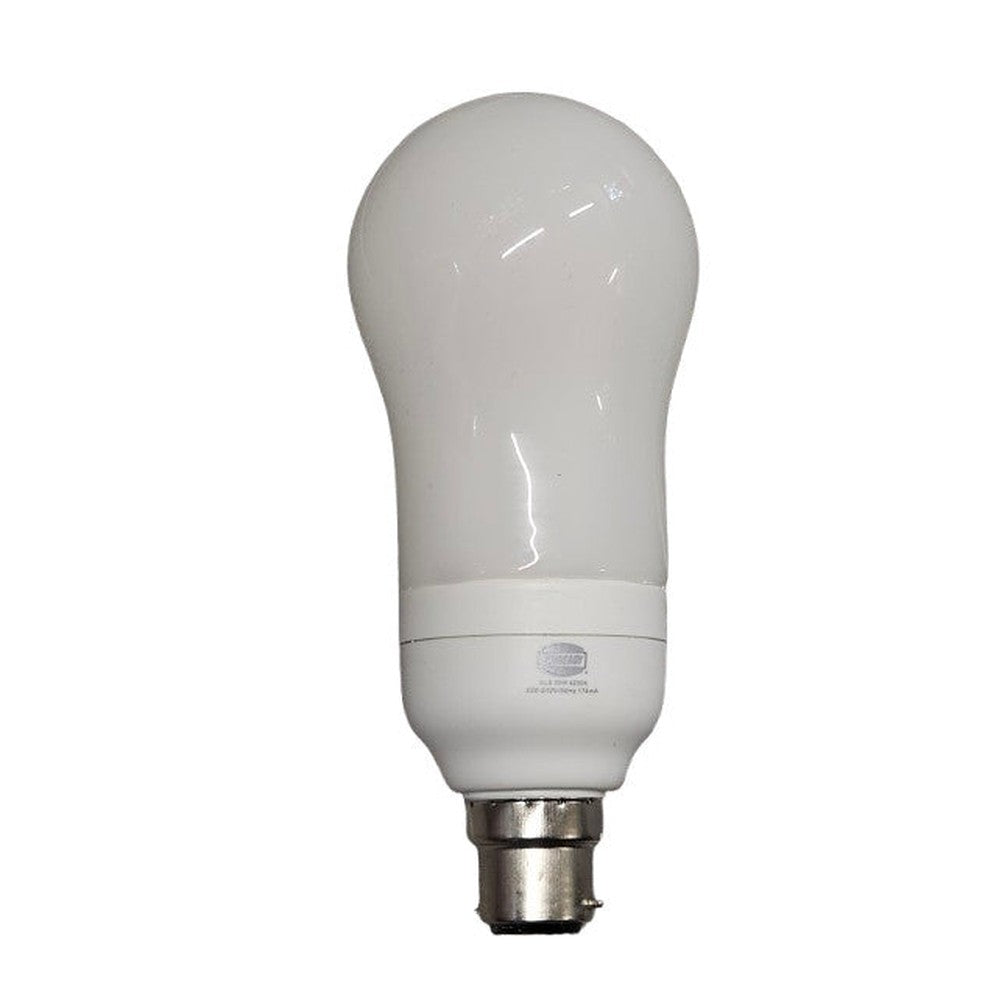 BC B22 20w = 100w Eveready Energy Saver GLS Bulb Lamp 4200k 8000h 220 - 240v