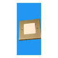MK 10A 1G SP GOLD 2 Way Switch Wide Rocker K5731 PBS