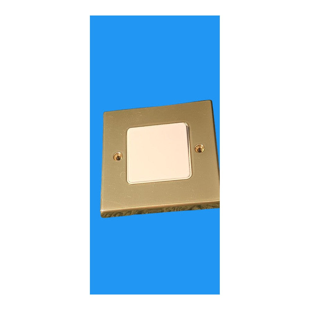 MK 10A 1G SP GOLD 2 Way Switch Wide Rocker K5731 PBS