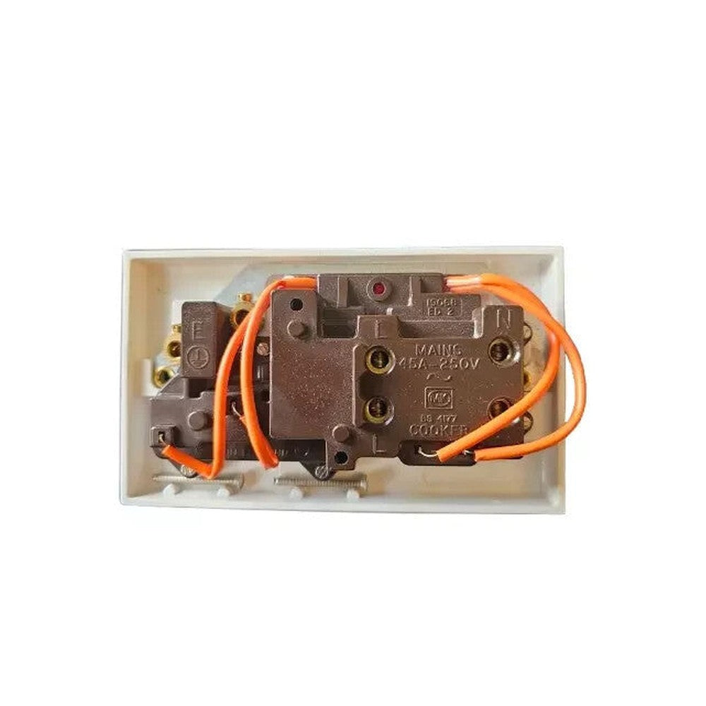MK Logic Plus White Range - Honeywell Switches Sockets Blank Plate TV Cooker