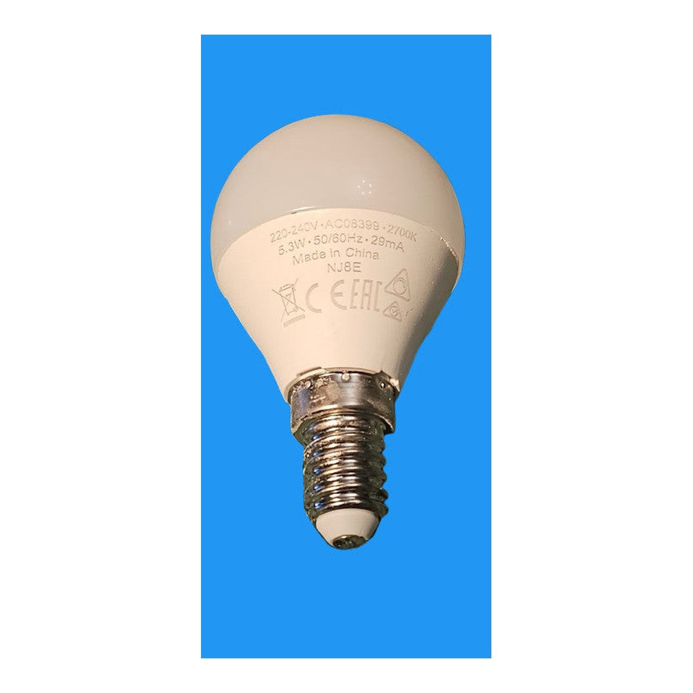 E14 5.3w = 40w x 2 Warm White Osram LED Superstar Classic P40 Dimmable 470lm A+