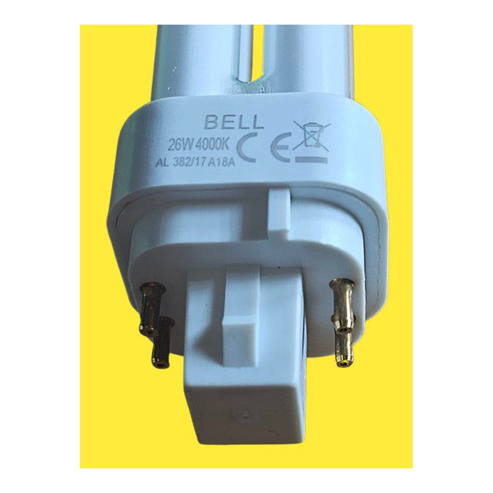 BELL G24d-3 26w = 100w 4 Pin BLB Compact Fluorescent 840 Cool White 1716Lm Bulb