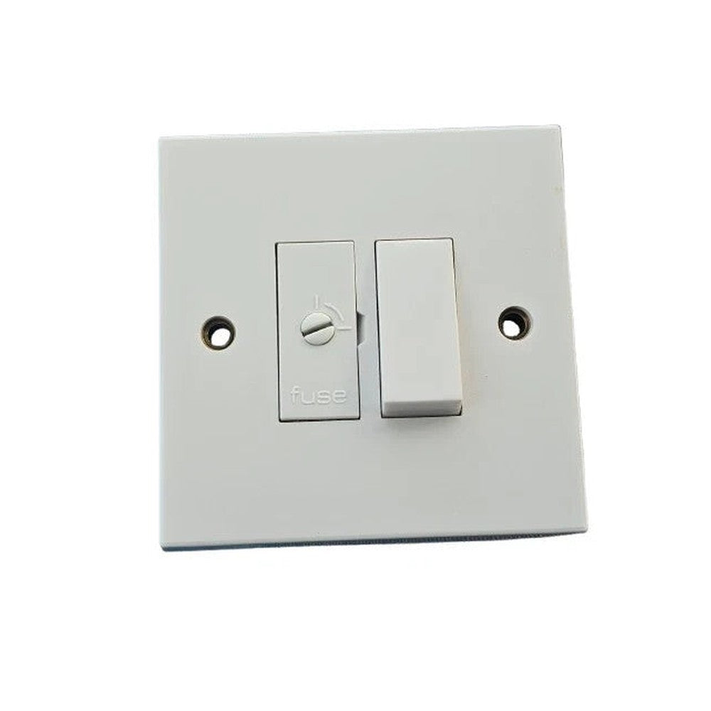Eaton MEM White Switches & Sockets - Fused Switch, Unswitched