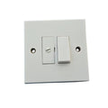 Eaton MEM White Switches & Sockets - Fused Switch, Unswitched