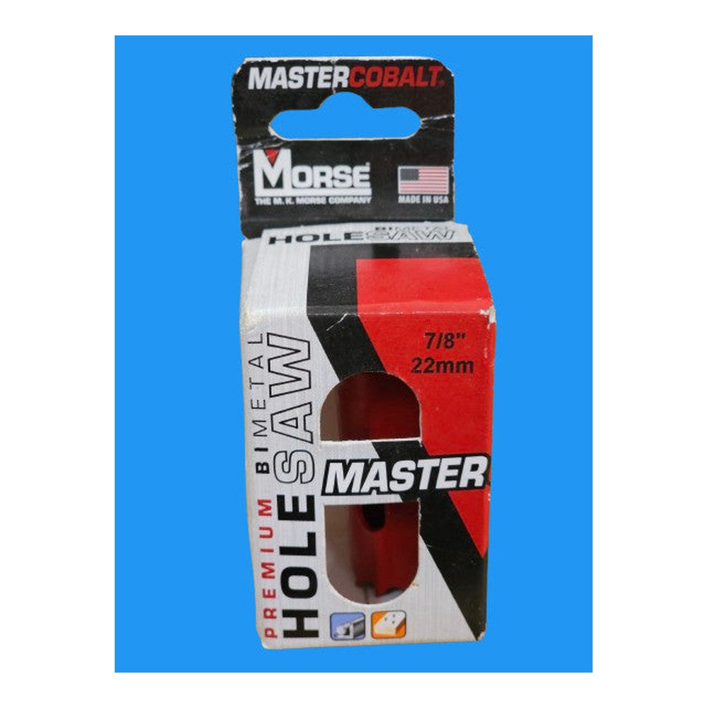 Morse Hole Saw Bi-Metal 27mm 38mm 22mm Longer Life Pack Of 3