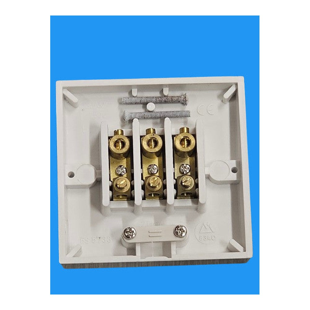 30Amp Schneider Ashley Cooker Outlet Plate