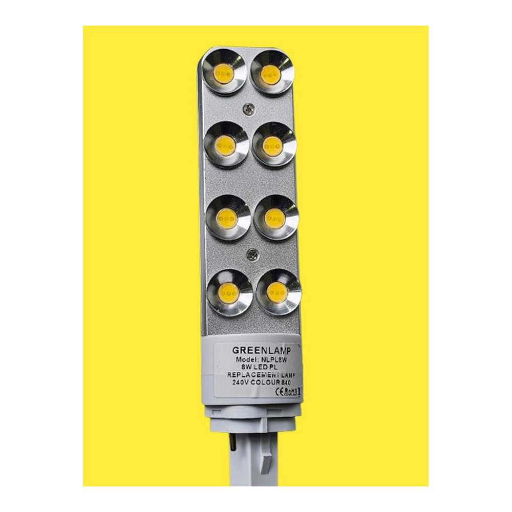 Greenlamp 3w 6w 8w Replacement Lamp LED MR16 PL 240v 840 Cool White
