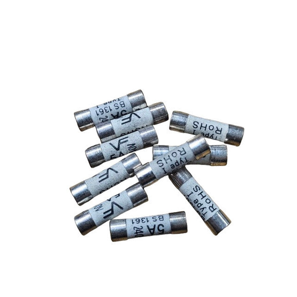 5AMP Fuses 5 amp VF BS1361 Boxed in 10s