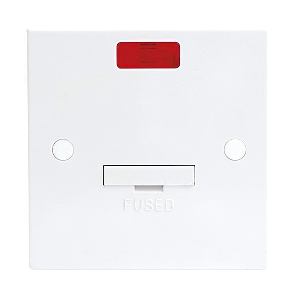 Switched Fused Spur Unit with Neon Flex Outlet Knightsbridge ST6000N - 13A (3pk)