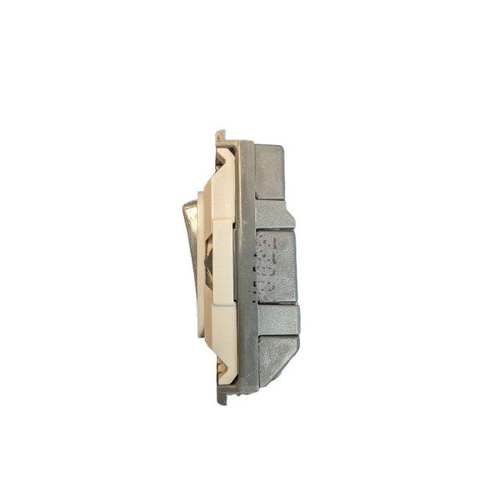 Mk K4881 10A Grid Switch Brushed Chrome