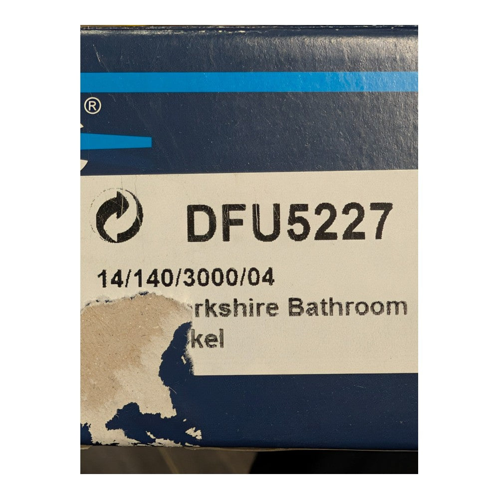 URFIC Lever Latch Door Handle Polished Nickel 14/140/3000/04 Berkshire Bathroom