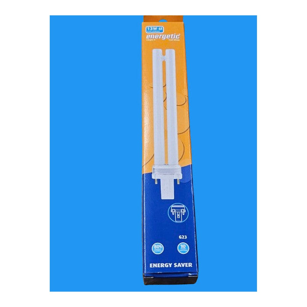 G23 13w = 65w Energetic 2 Pin 4200k Energy Saver Bulb Lamp