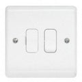 Contactum Aspire 13 Amp White Switched Fuse Spur - A2366
