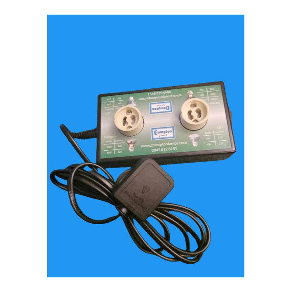 Crompton Display Counter for comparing LED to Halogen Circuit Limiter