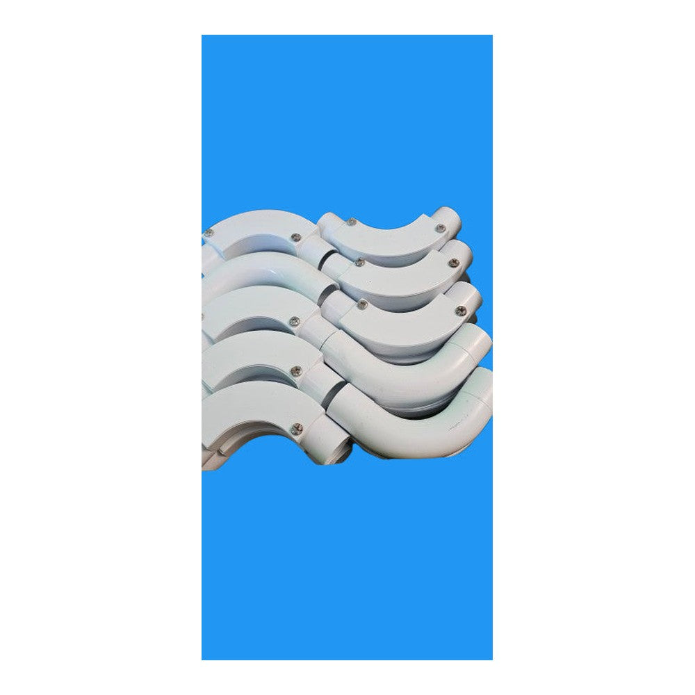 20mm PVC Inspection Bend White Greenbrook PIB20W