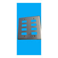 MK 8 Gang Flush Cover Plate Grid System 3438 MCO