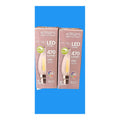 B22 4w = 40w DIMMABLE Warm Comfort Light 470lm LED EBright 90% Energy Saver