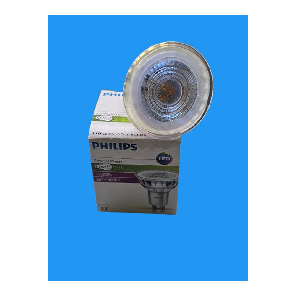 Philips 3.5w GU10 CorePro LED Spot 4000k 840 2 Pin