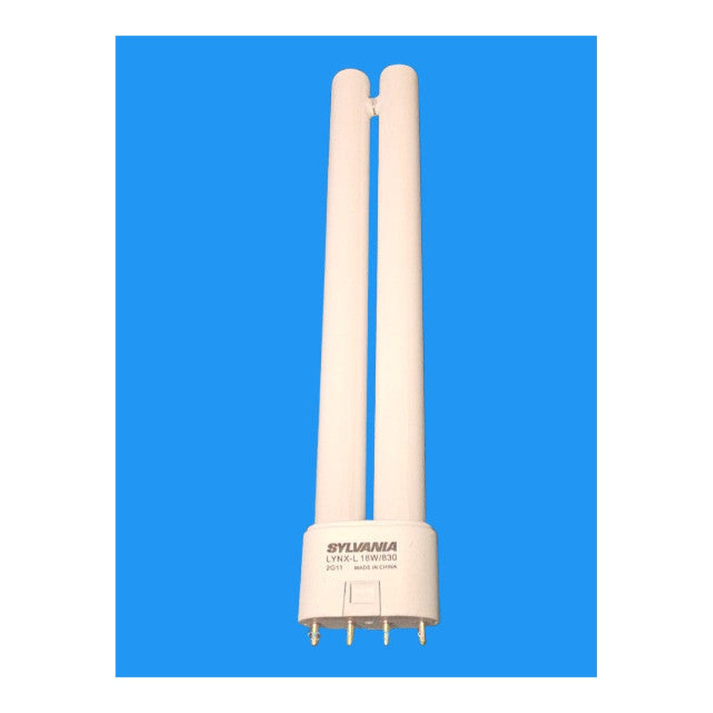 2G11 18w Sylvania 1200lm Warm White CFLni Dimmable Lynx-L