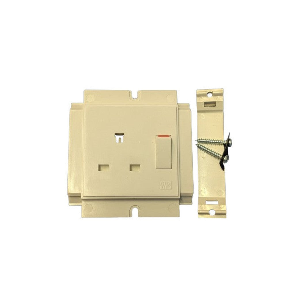 MK 1953 WHI Non Standard Plug-on Powerlink Busbar Switched Sockets Stickers Inc