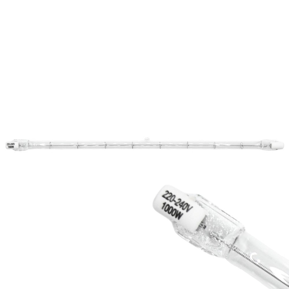 R7s Tungsten Halogen Bulb Lamp Tubes - Linear Various Lengths Brands Watts Volts