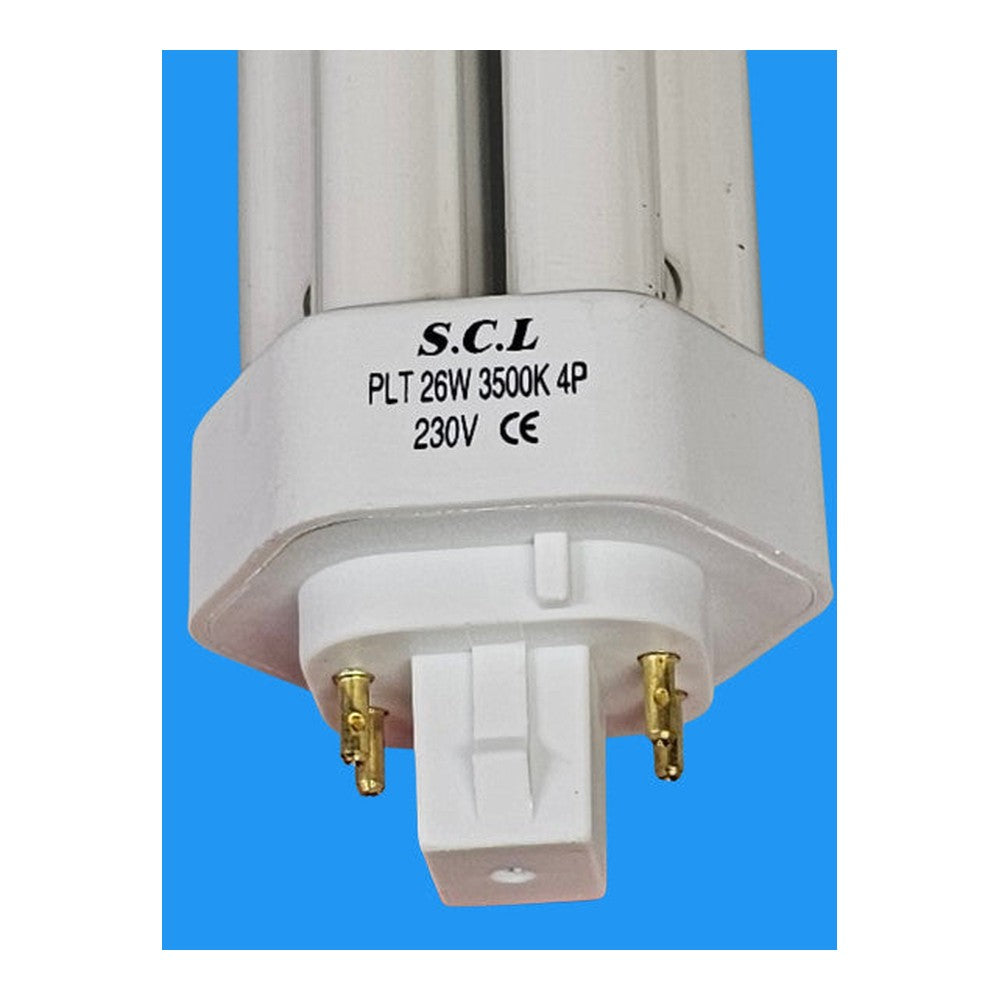GX24q-3 PLT 26w = 100w 4 Pin Lamp Bulb S.C.L.