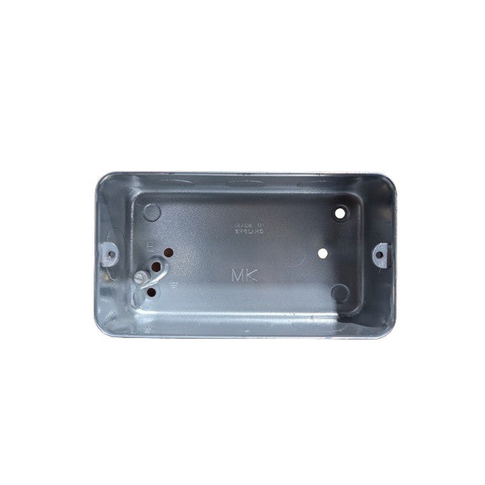 Old grid Range MK892ALM Grid Metal Surface Back Box 3-4 Gang With Knockouts