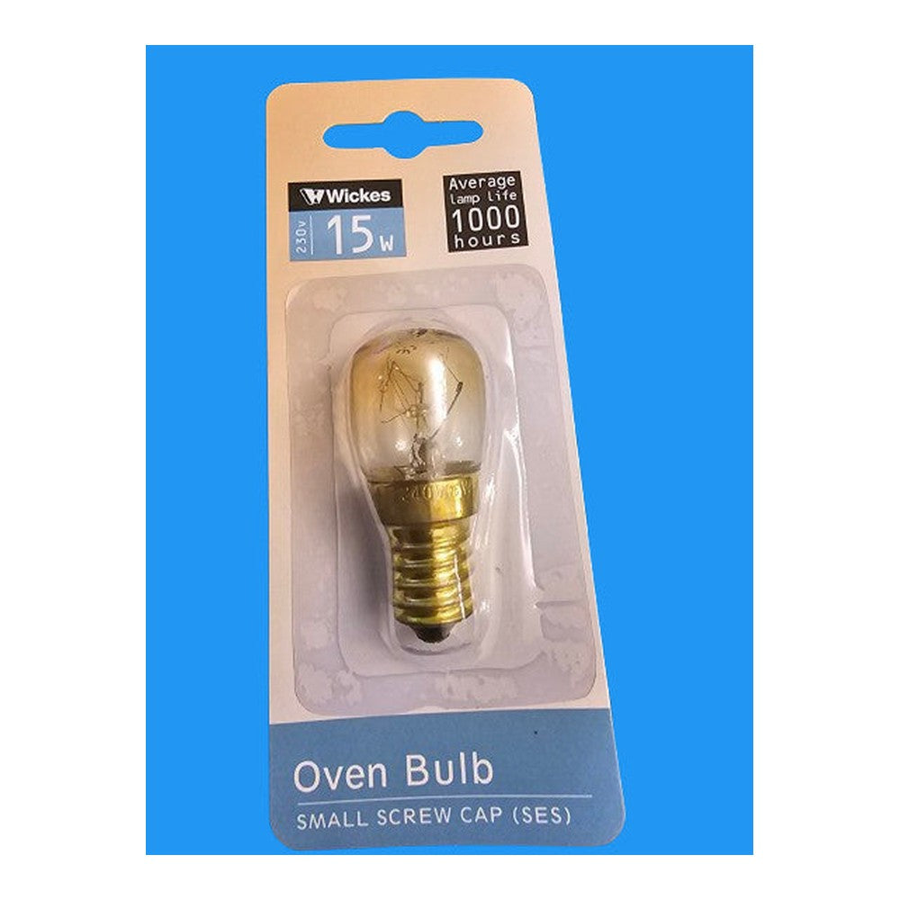 SES Wickes 15w Oven Bulb Small Screw 230v