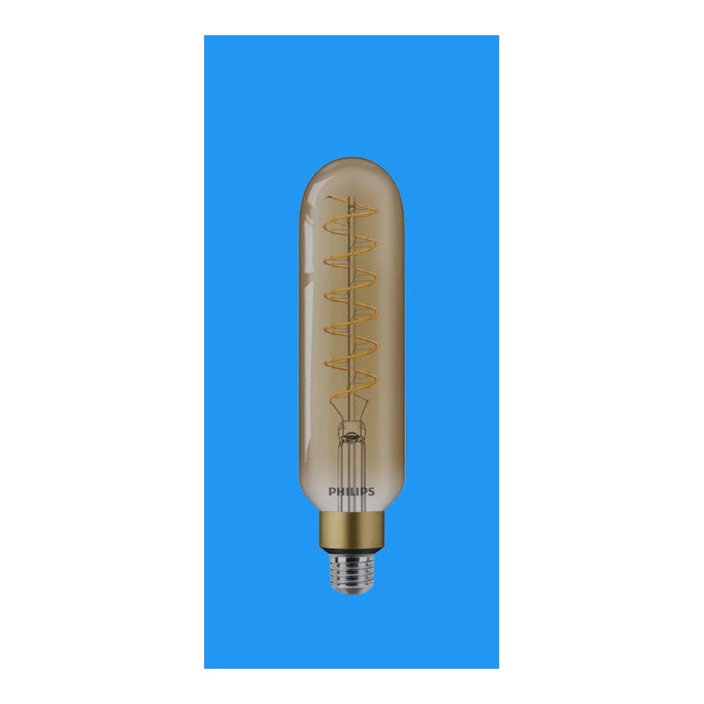 Philips T65 E27 220 - 240v GD 273 x 65mm Vintage LED Hand Crafted Flame Dimmable