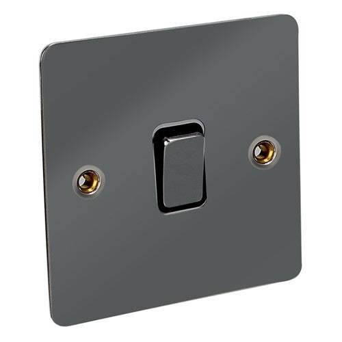 CED Black Nickel Switches & Sockets Flat Range - Axiom Electrical Flatplate