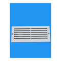 Brick Light With Louvre White Aluminium Base 230v PL 9W IP44 Liquidated Stock