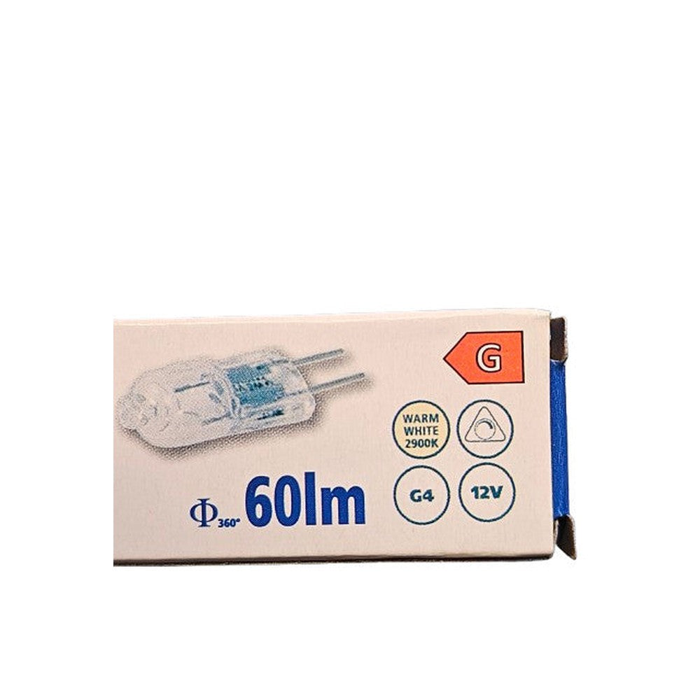 G4 5w Halogen Bulb Lamp 12v Warm White Fusion Capsule 601lm ( Pack of 2 )