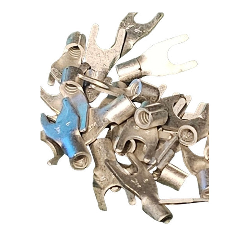 BM FORK Crimp Terminals - U Type Cable Connector AWG 12-10 mmq 6f.5