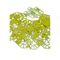 Broadfix Pro Small U Shims 55mm x 43mm x 1mm Yellow