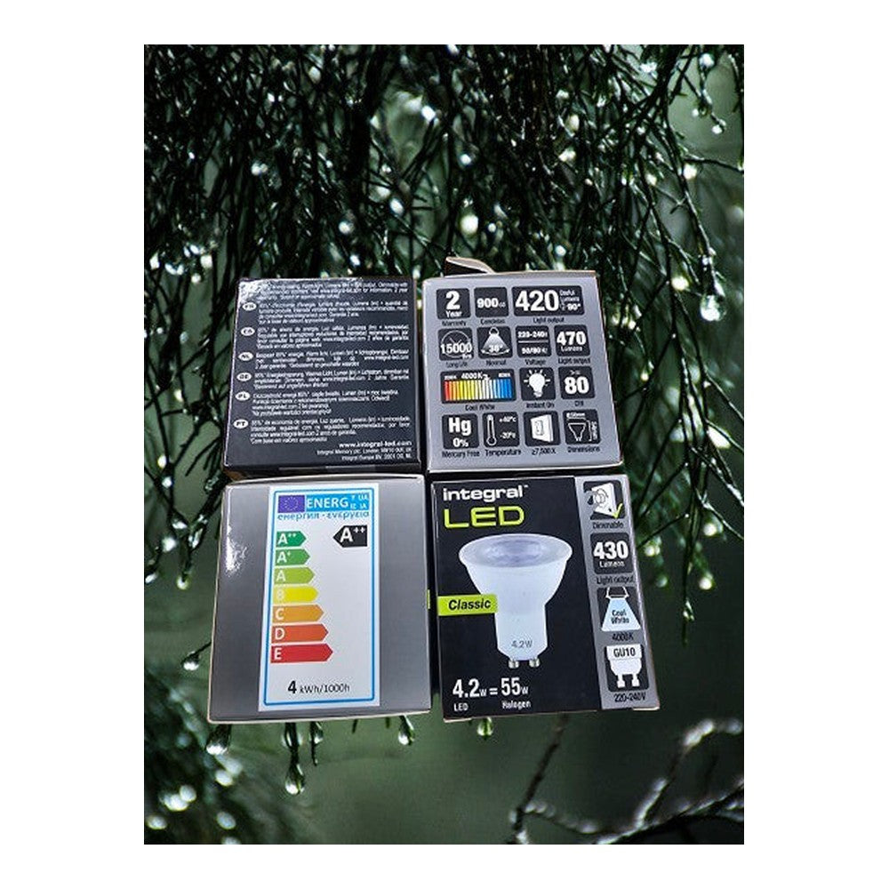 Integral GU10 4W 4.2W 5.5W Bulb Lamp Various Choice