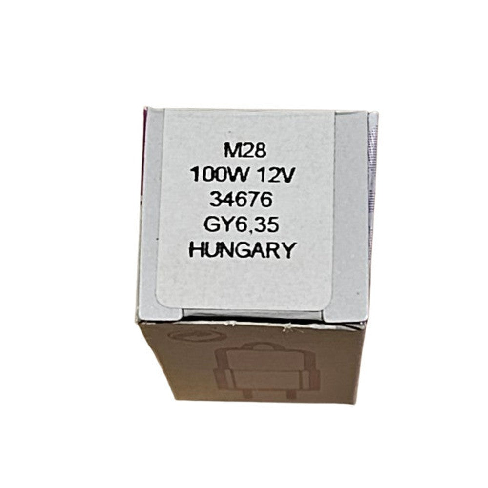 3 x CeriTite Clear M28 100w GY6.35 34676 12v