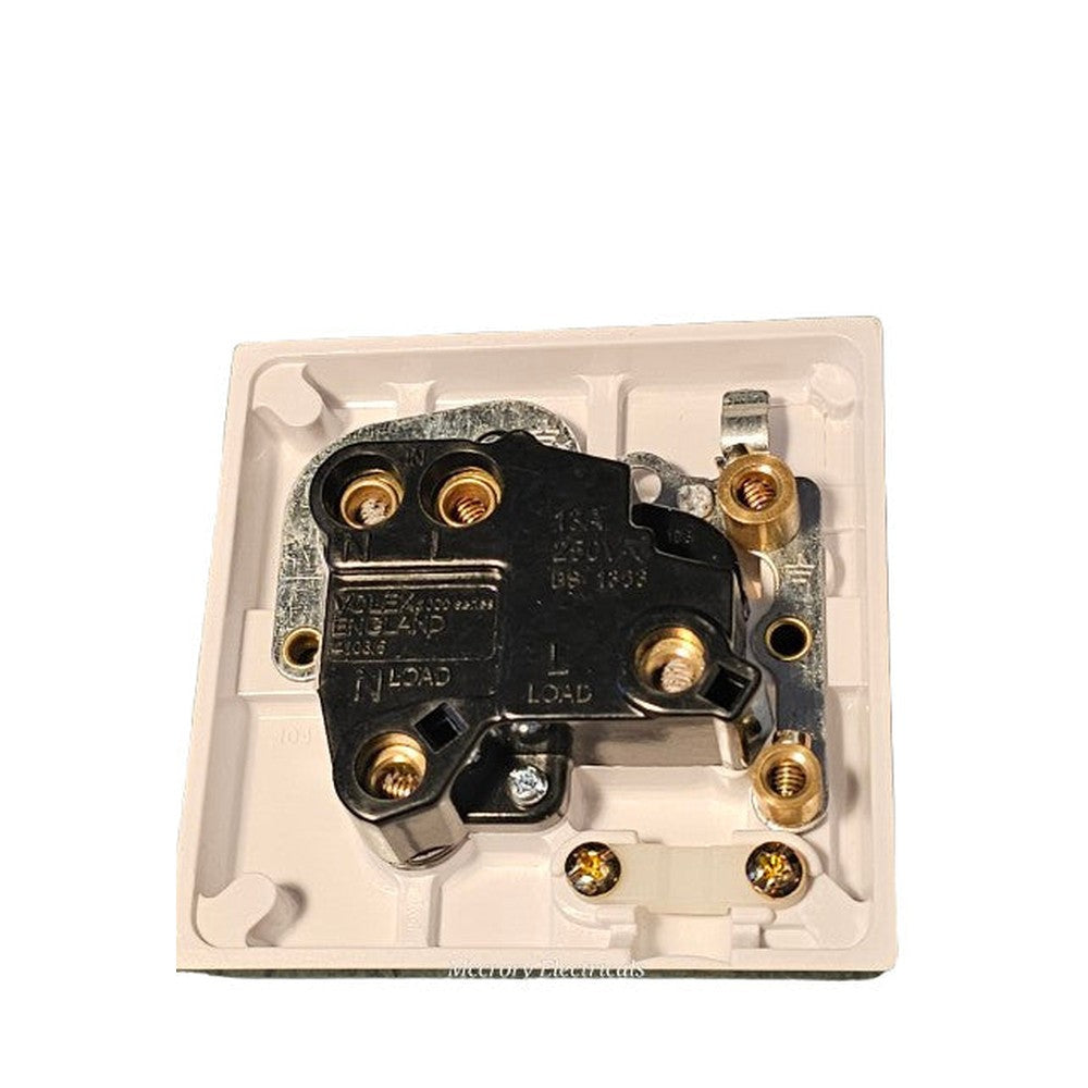Cooker Hood Volex 13AMP Fused D.P. Switched Connection Unit Optional Flex Outlet