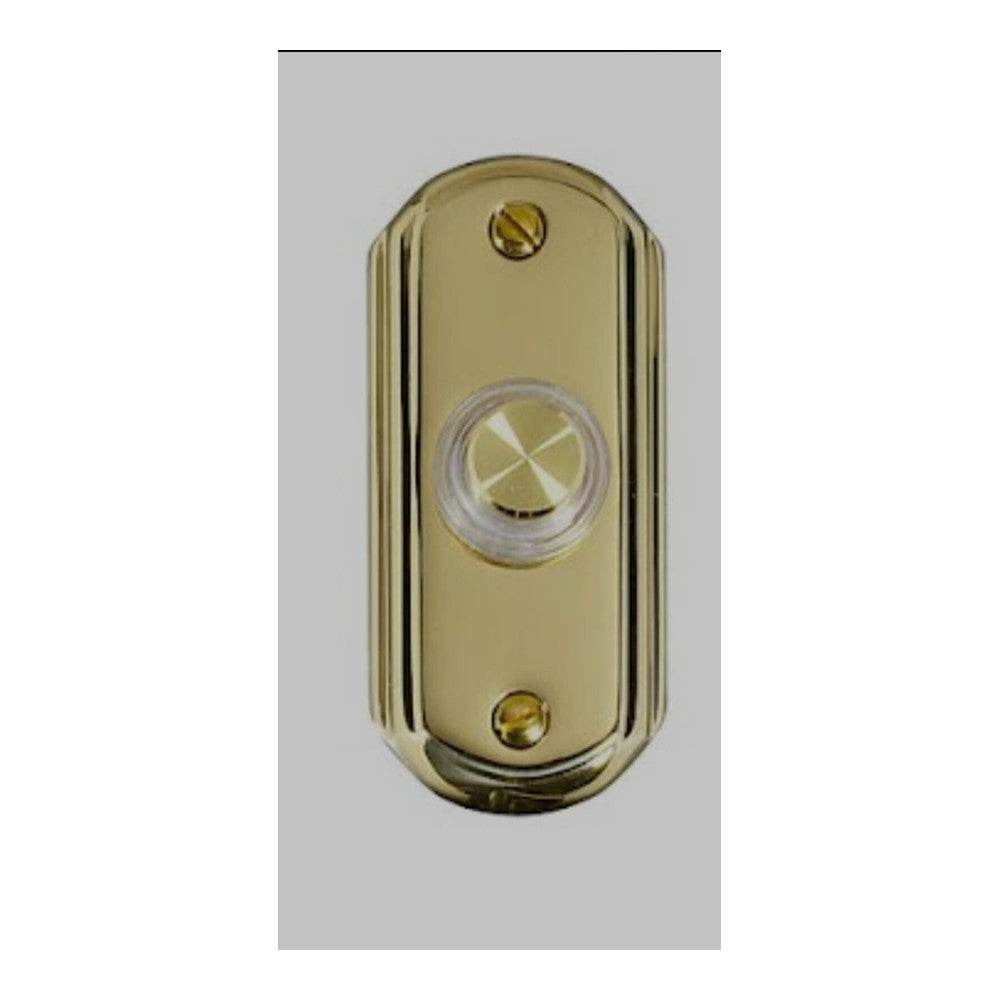 Friedland Replacement Doorbell Brass Iluminated Push Button Carmen/Mesa/Legion