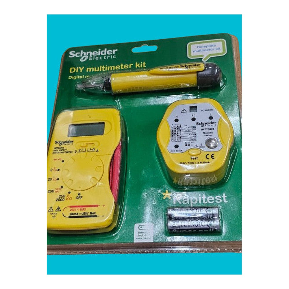 Schneider Electric IMT23011 - Three Piece DIY Multimeter Kit.